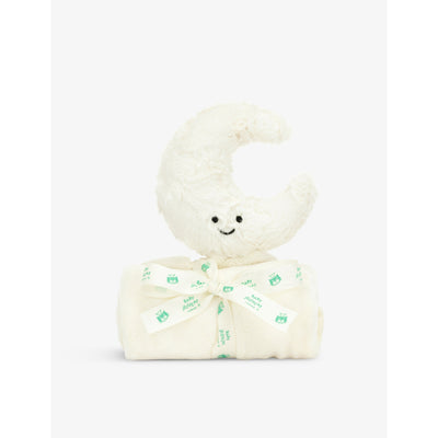 selfridges Jellycat Amuseable Moon Faux-Fur Baby Soother 34cm- Buy online at McGrocer