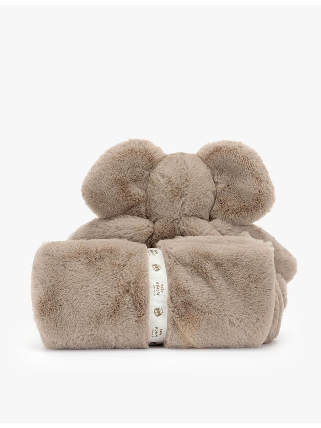 Jellycat Smudge Elephant faux-fur blanket 70cm (British brand)