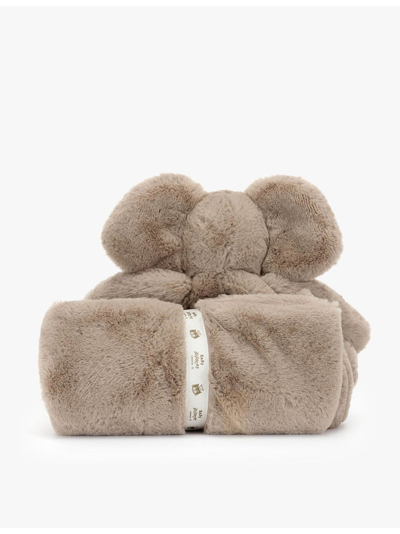 Jellycat Smudge Elephant faux-fur blanket 70cm (British brand)