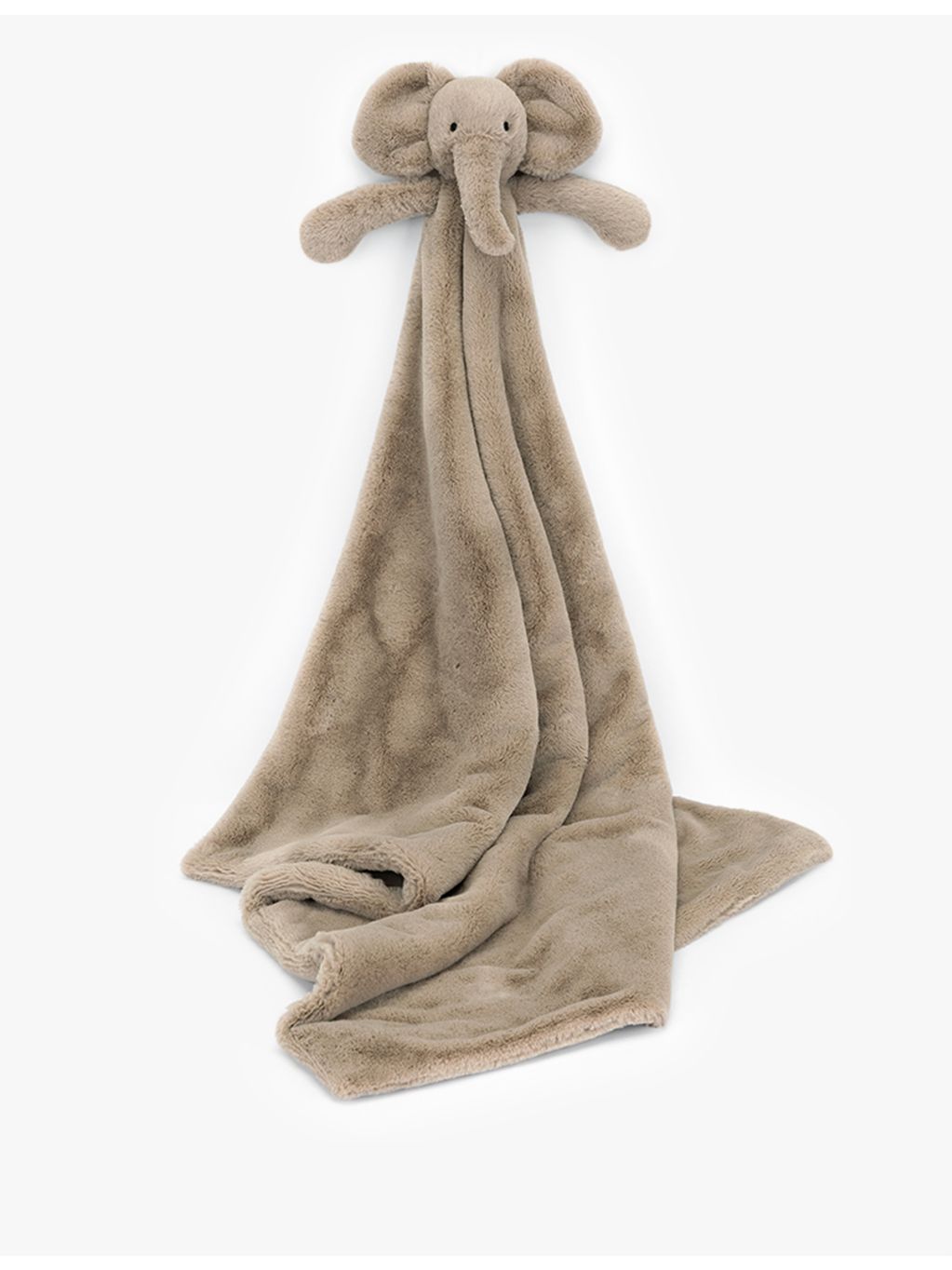 Jellycat Smudge Elephant faux-fur blanket 70cm (British brand)