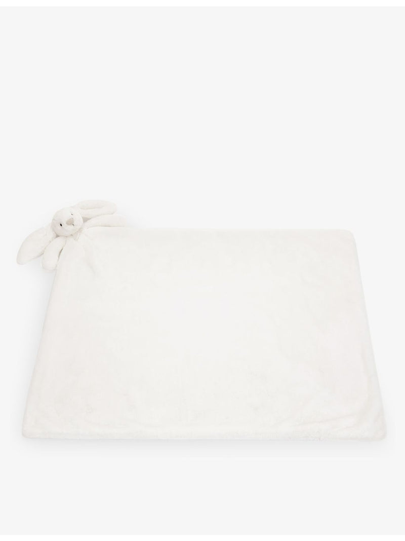 Jellycat Bashful Bunny faux-fur blanket 70cm, UK version
