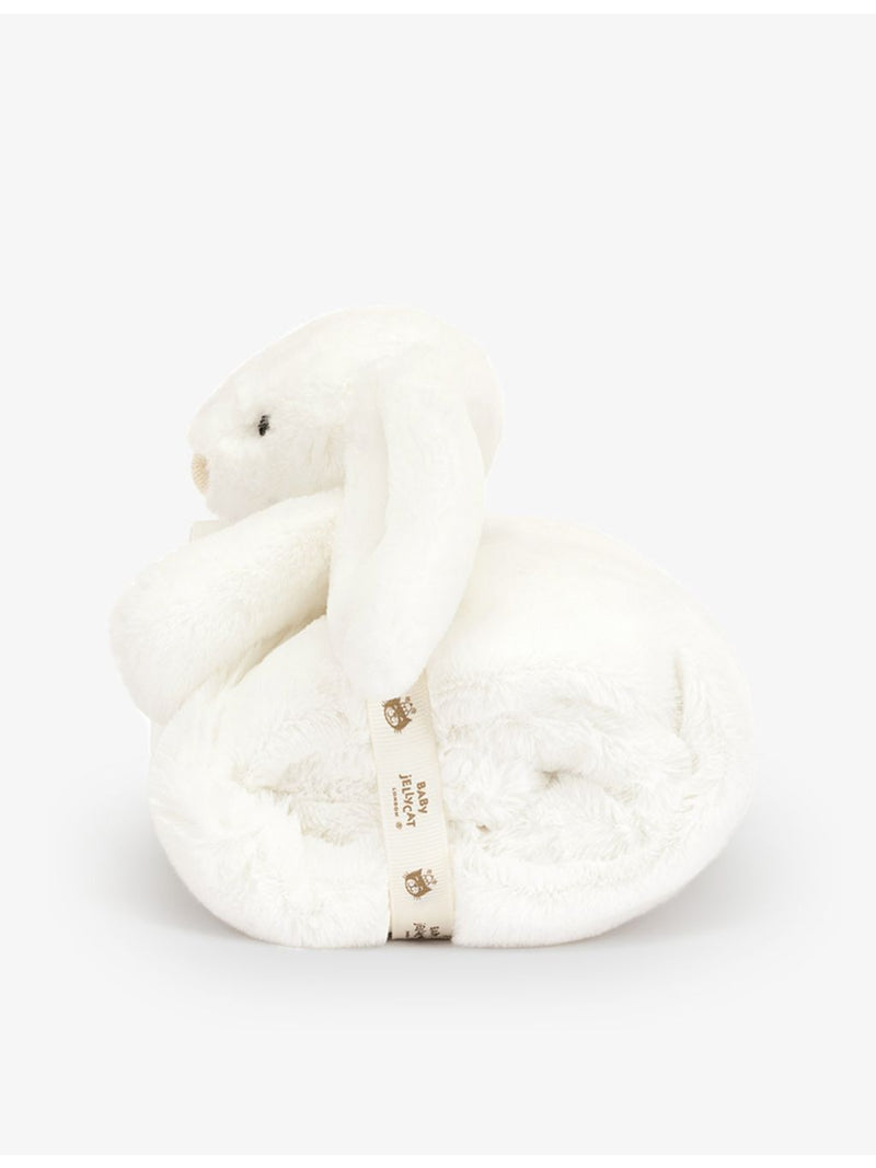 Jellycat Bashful Bunny faux-fur blanket 70cm, UK version
