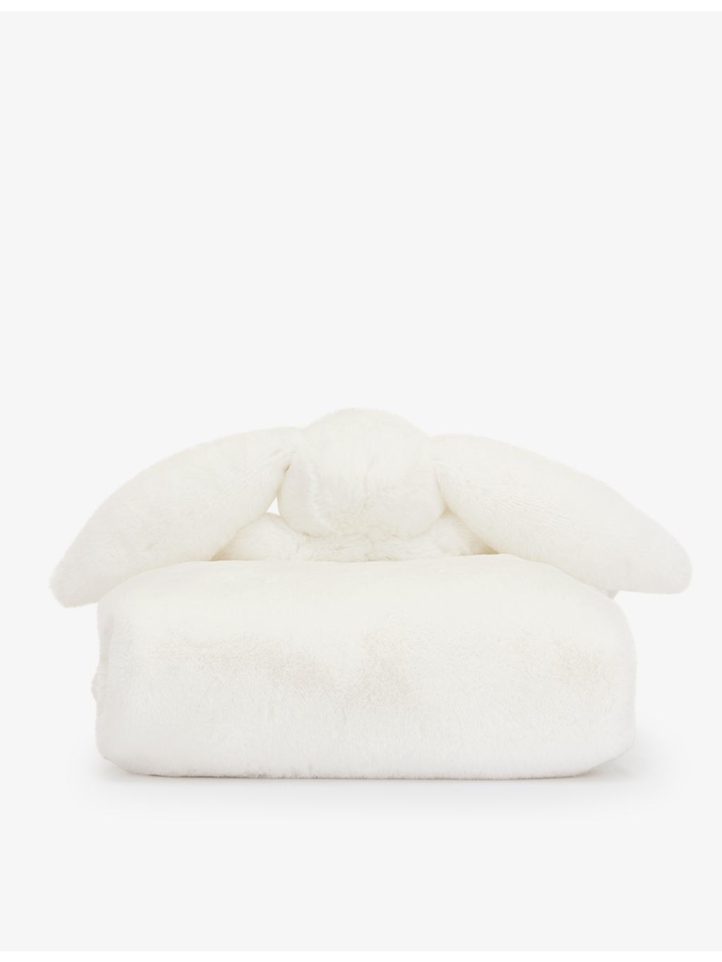 Jellycat Bashful Bunny faux-fur blanket 70cm, UK version