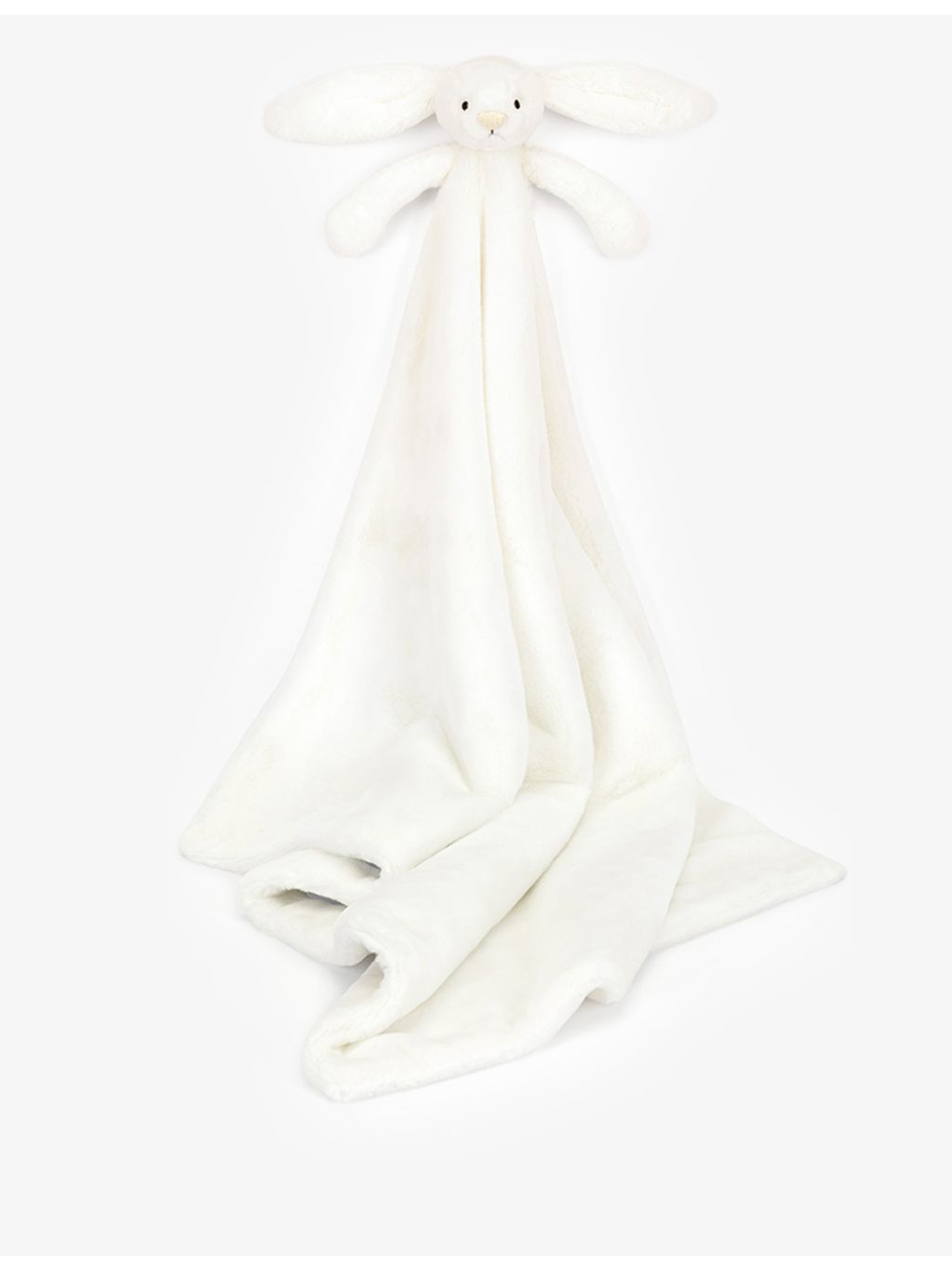 Jellycat Bashful Bunny faux-fur blanket 70cm, UK version