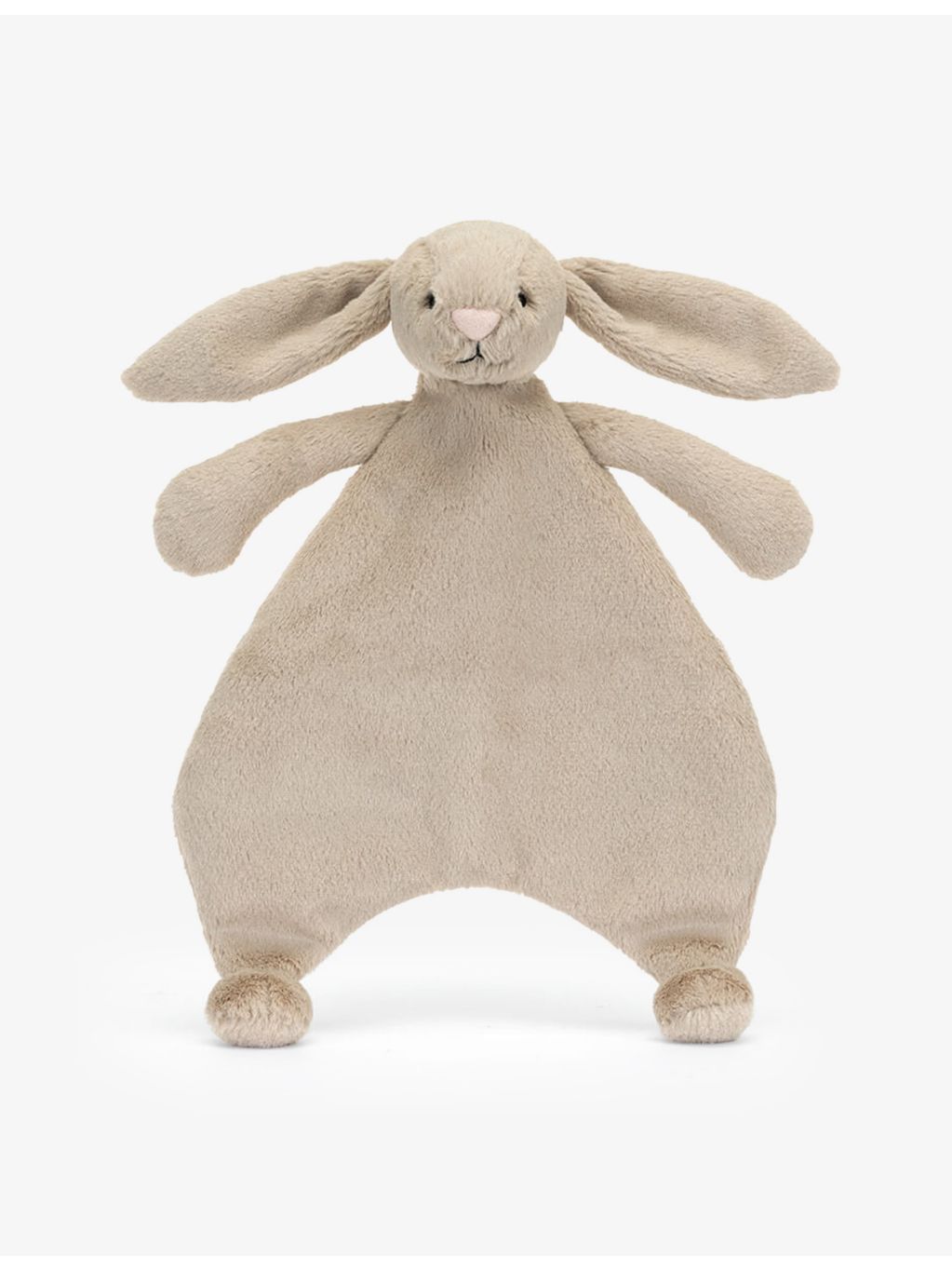 Jellycat Bashful Bunny faux-fur comforter soft toy 27cm, imported from the UK