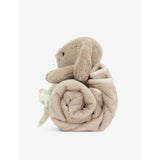 Jellycat Bashful Bunny faux fur blanket 70cm, UK version