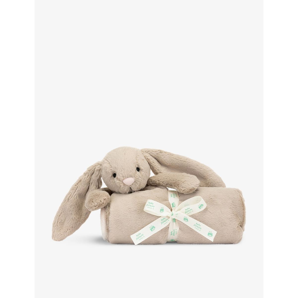 Jellycat Bashful Bunny faux fur blanket 70cm, UK version