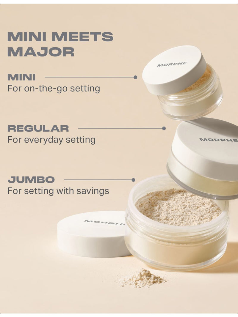 Morphe Mini Bake and Set soft focus setting powder 2.6g, UK version