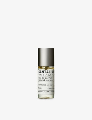 Le Labo Santal 33 eau de parfum 15ml, imported from the UK