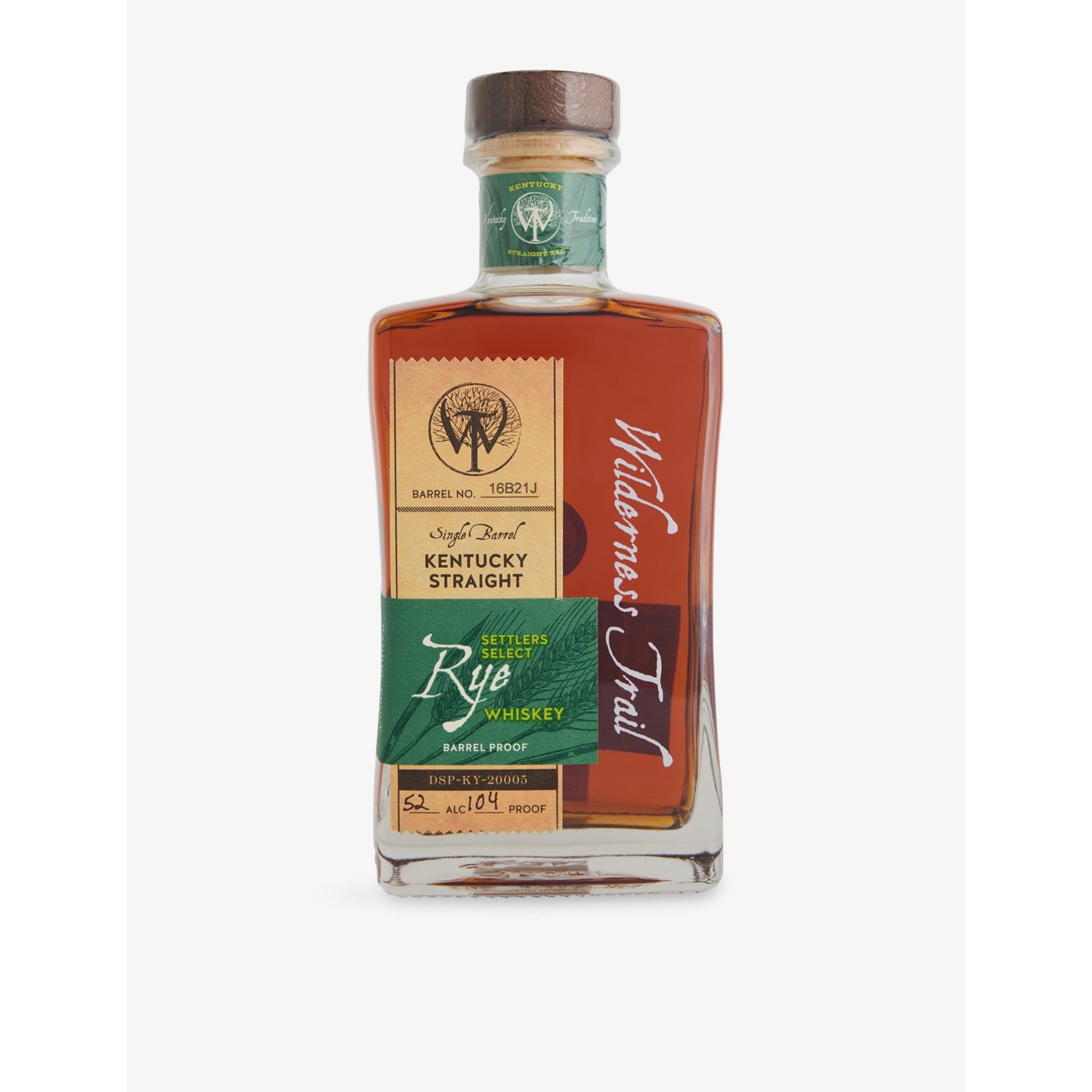 Wilderness Trail high rye single-barrel bourbon whisky 750ml, imported from the UK
