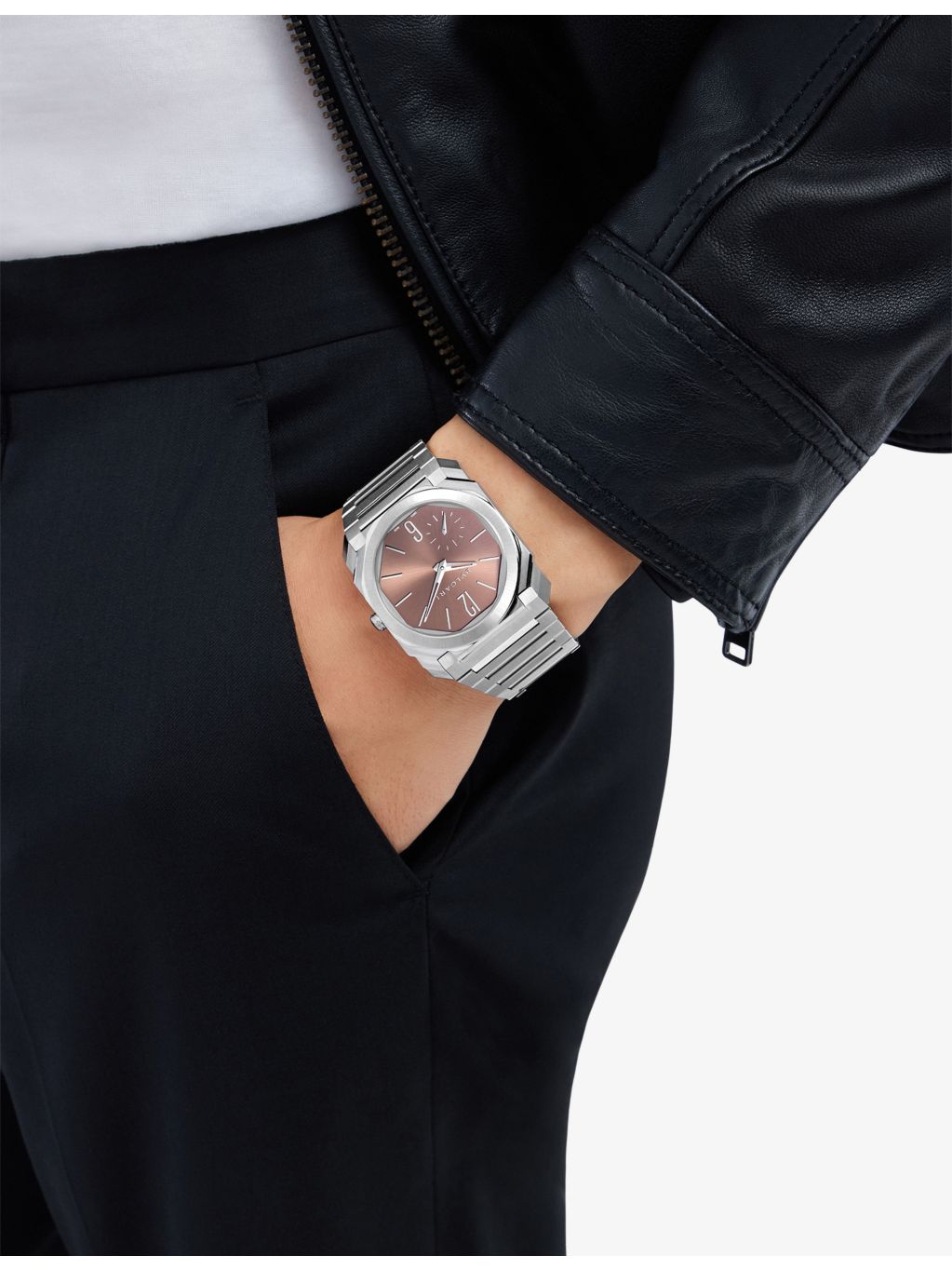 Bvlgari Octo Finissimo stainless-steel automatic watch 40mm - British product