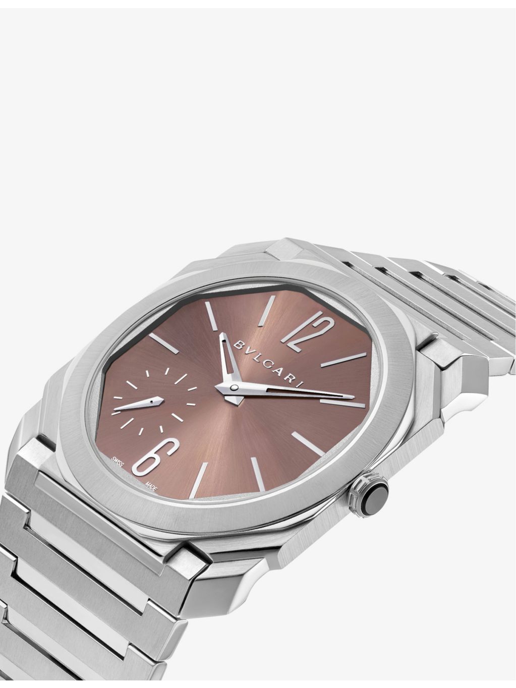Bvlgari Octo Finissimo stainless-steel automatic watch 40mm - British product