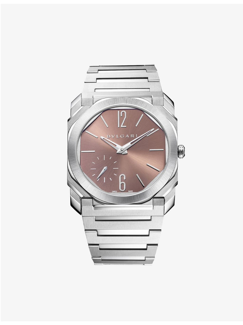 Bvlgari Octo Finissimo stainless-steel automatic watch 40mm - British product
