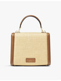 Aspinal of London Mayfair midi leather shoulder bag, imported from the UK