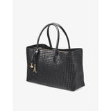 Aspinal of London logo-print leather tote bag - British product