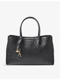 Aspinal of London logo-print leather tote bag - British product