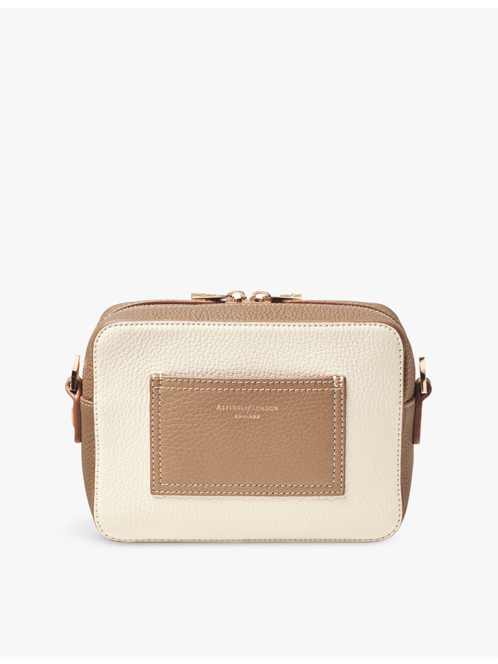 Aspinal of London pebbled leather cross-body bag, imported from the UK