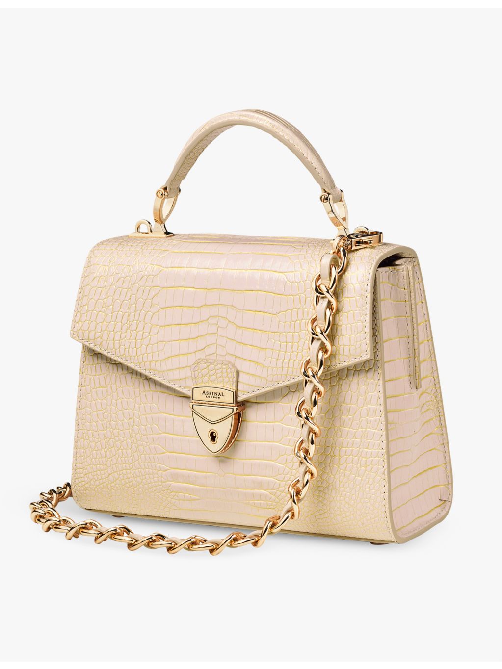 Aspinal of London Mayfair leather shoulder bag, UK version