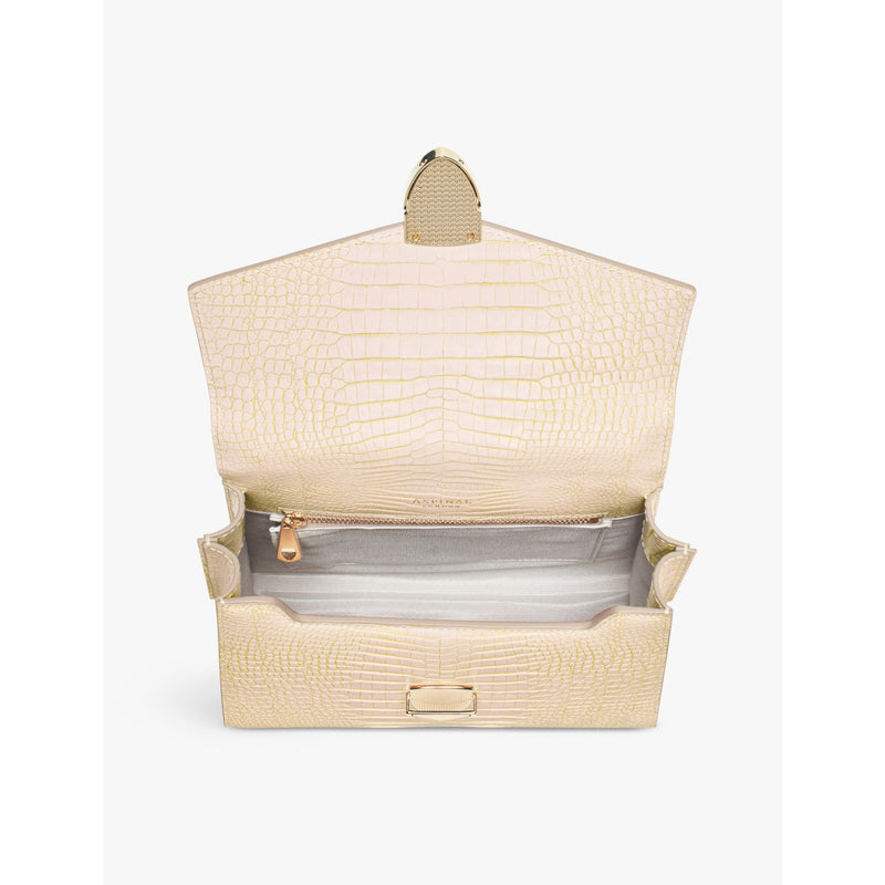 Aspinal of London Mayfair leather shoulder bag, UK version