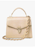 Aspinal of London Mayfair leather shoulder bag, UK version