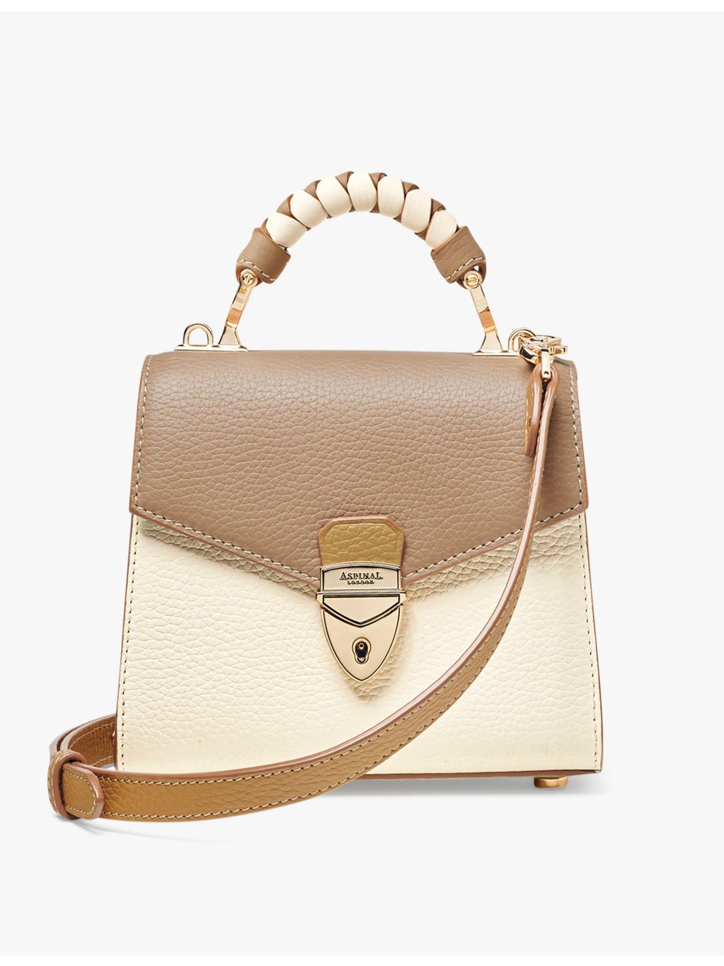 Aspinal of London Mayfair Mini 2.0 leather shoulder bag - British product