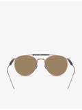 Brunello Cucinelli sunglasses Sartorial Sunset Phantos-Frame titanium - British product