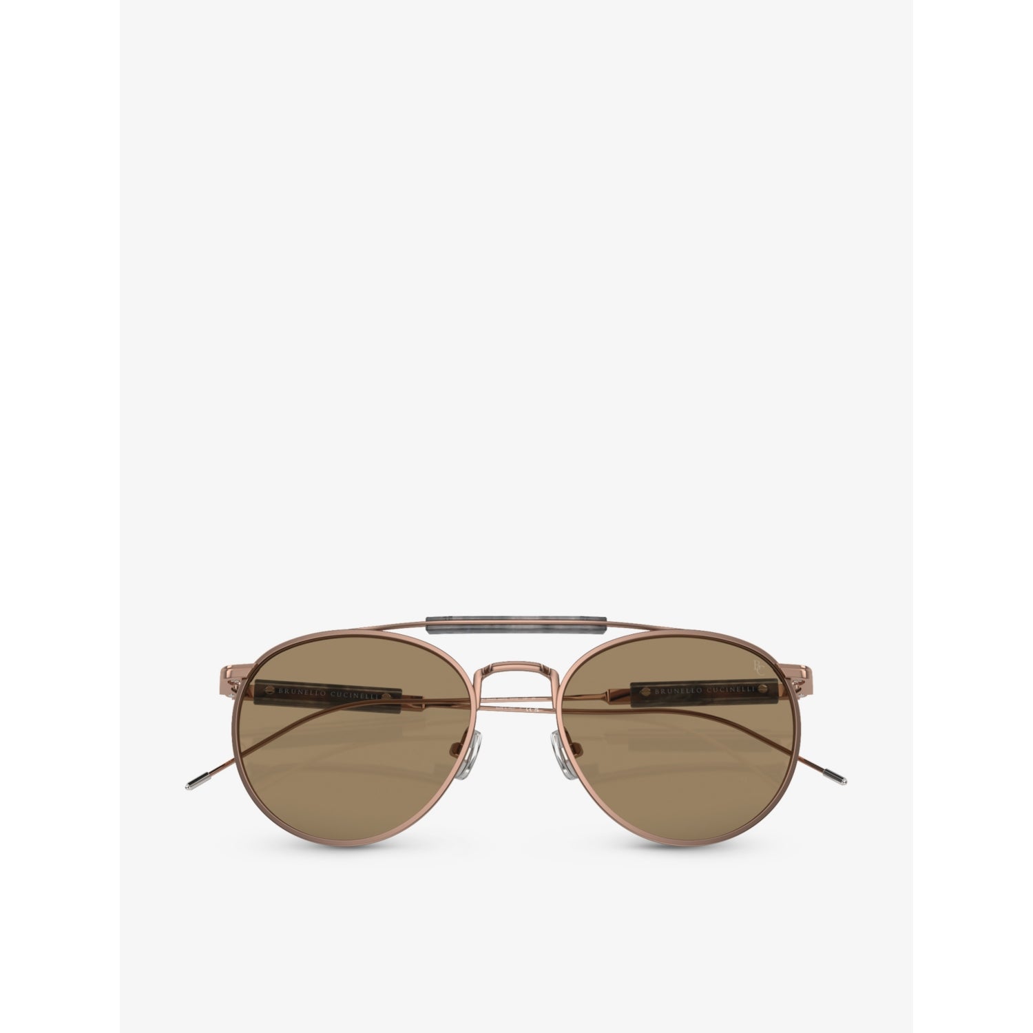 Brunello Cucinelli sunglasses Sartorial Sunset Phantos-Frame titanium - British product