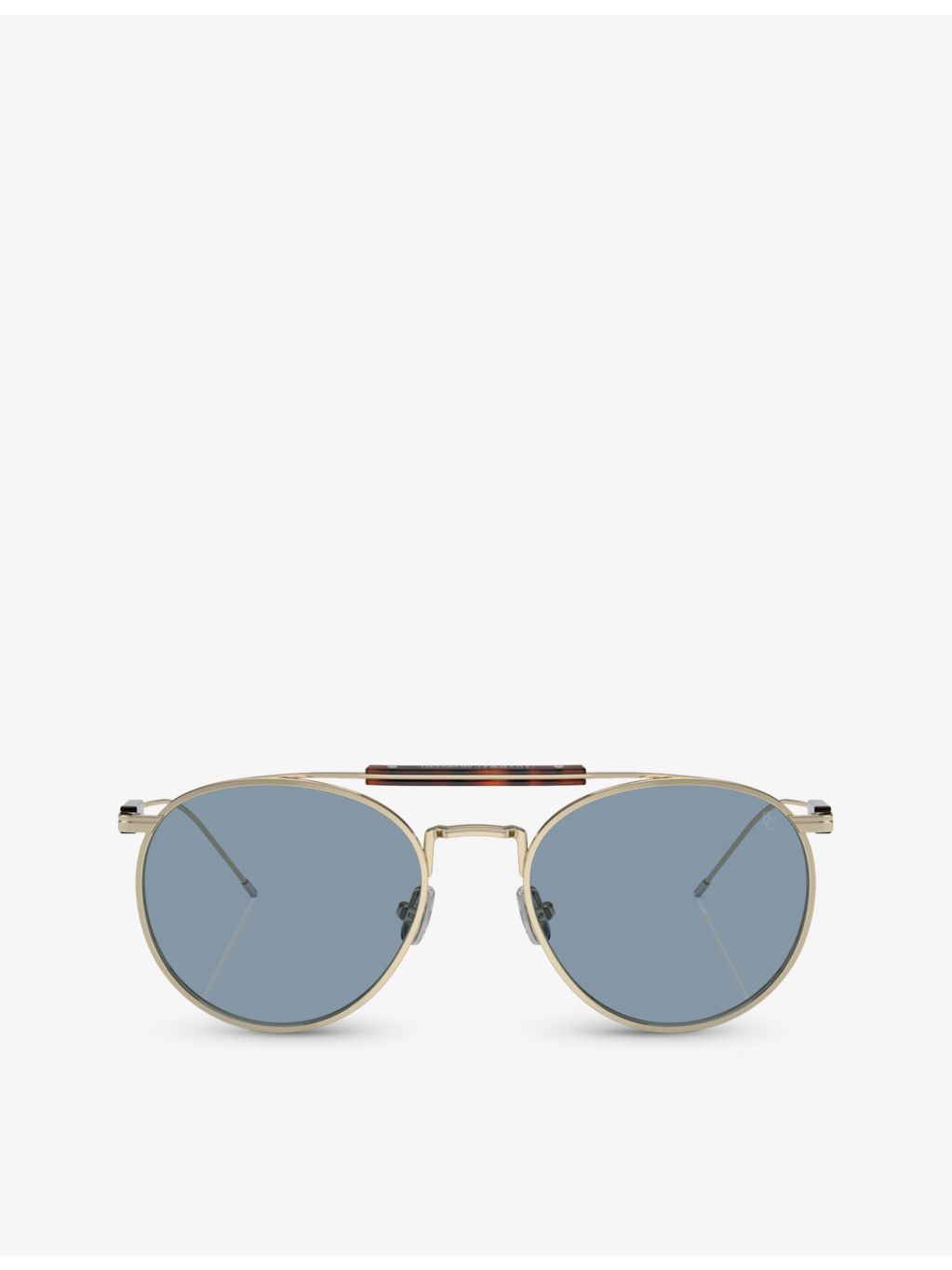 Brunello Cucinelli titanium sunglasses with phantos frame - British product