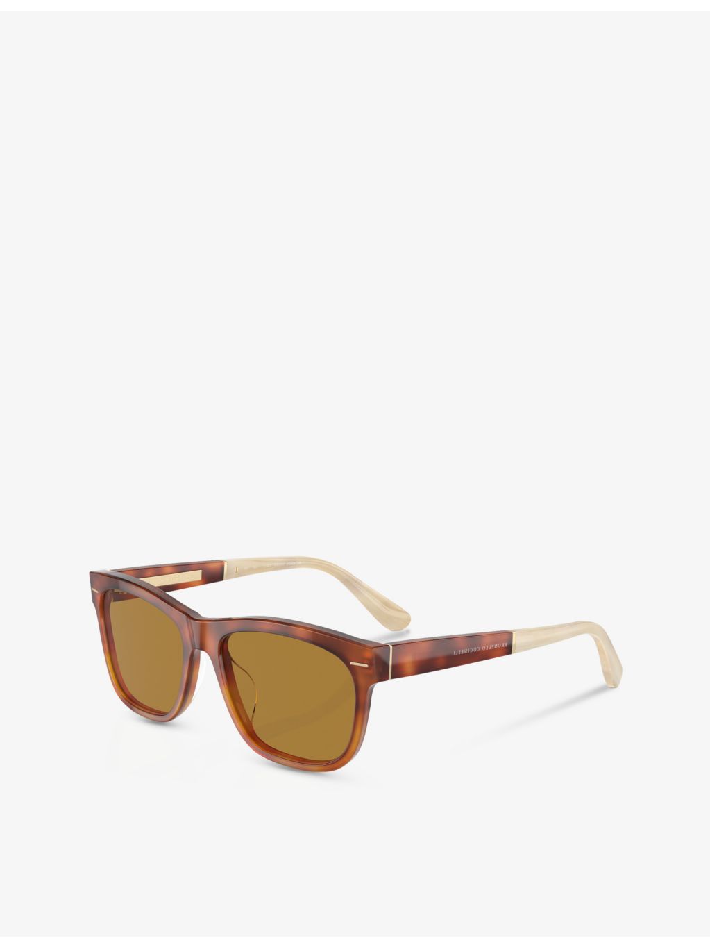 Brunello Cucinelli pillow-frame acetate sunglasses BC4003S, imported from the UK