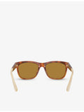 Brunello Cucinelli pillow-frame acetate sunglasses BC4003S, imported from the UK