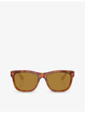 Brunello Cucinelli pillow-frame acetate sunglasses BC4003S, imported from the UK