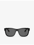 Brunello Cucinelli BC4003S pillow-frame acetate sunglasses, imported from the UK