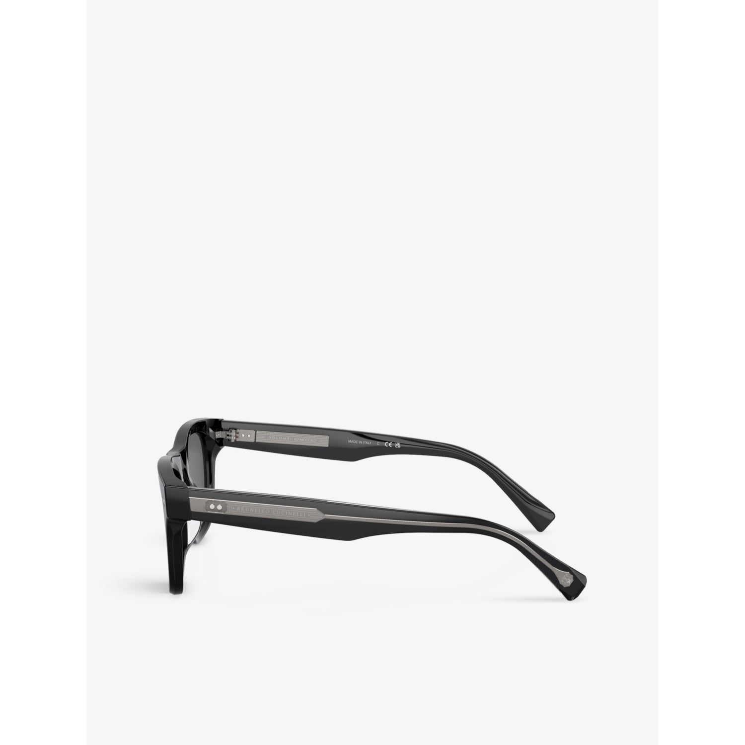 Brunello Cucinelli Mr. Brunello pillow-frame acetate sunglasses (British brand)
