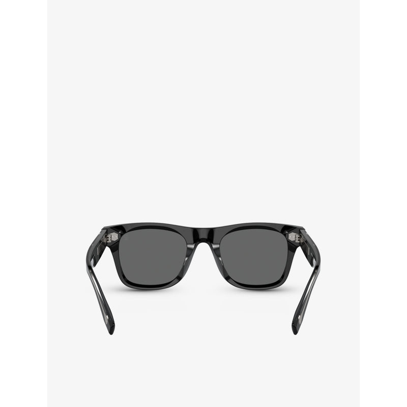 Brunello Cucinelli Mr. Brunello pillow-frame acetate sunglasses (British brand)