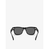 Brunello Cucinelli Mr. Brunello pillow-frame acetate sunglasses (British brand)