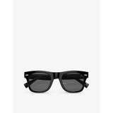 Brunello Cucinelli Mr. Brunello pillow-frame acetate sunglasses (British brand)