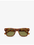 Brunello Cucinelli acetate sunglasses pillow frame (British brand)