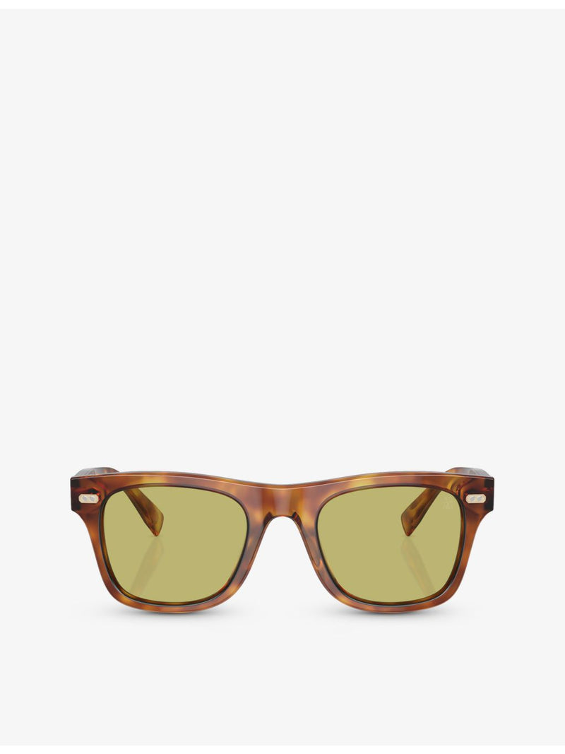 Brunello Cucinelli acetate sunglasses pillow frame (British brand)