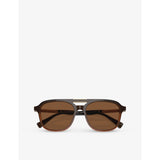 Brunello Cucinelli square frame acetate sunglasses BC4001S, imported from the UK