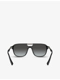 Brunello Cucinelli BC4001S square-frame acetate sunglasses, imported from the UK
