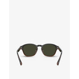 Brunello Cucinelli round-frame acetate sunglasses BC4006S (British brand)