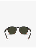 Brunello Cucinelli round-frame acetate sunglasses BC4006S (British brand)
