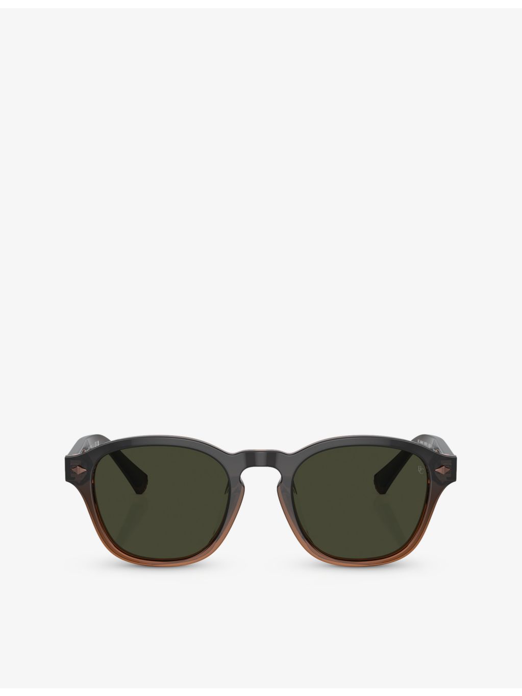 Brunello Cucinelli round-frame acetate sunglasses BC4006S (British brand)