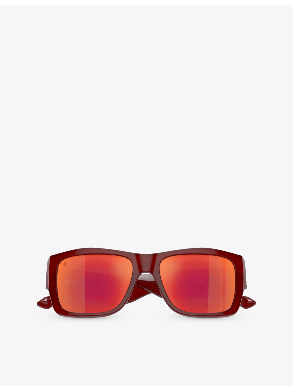 Ferrari FH2003U square-frame acetate sunglasses, British product