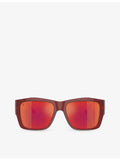 Ferrari FH2003U square-frame acetate sunglasses, British product