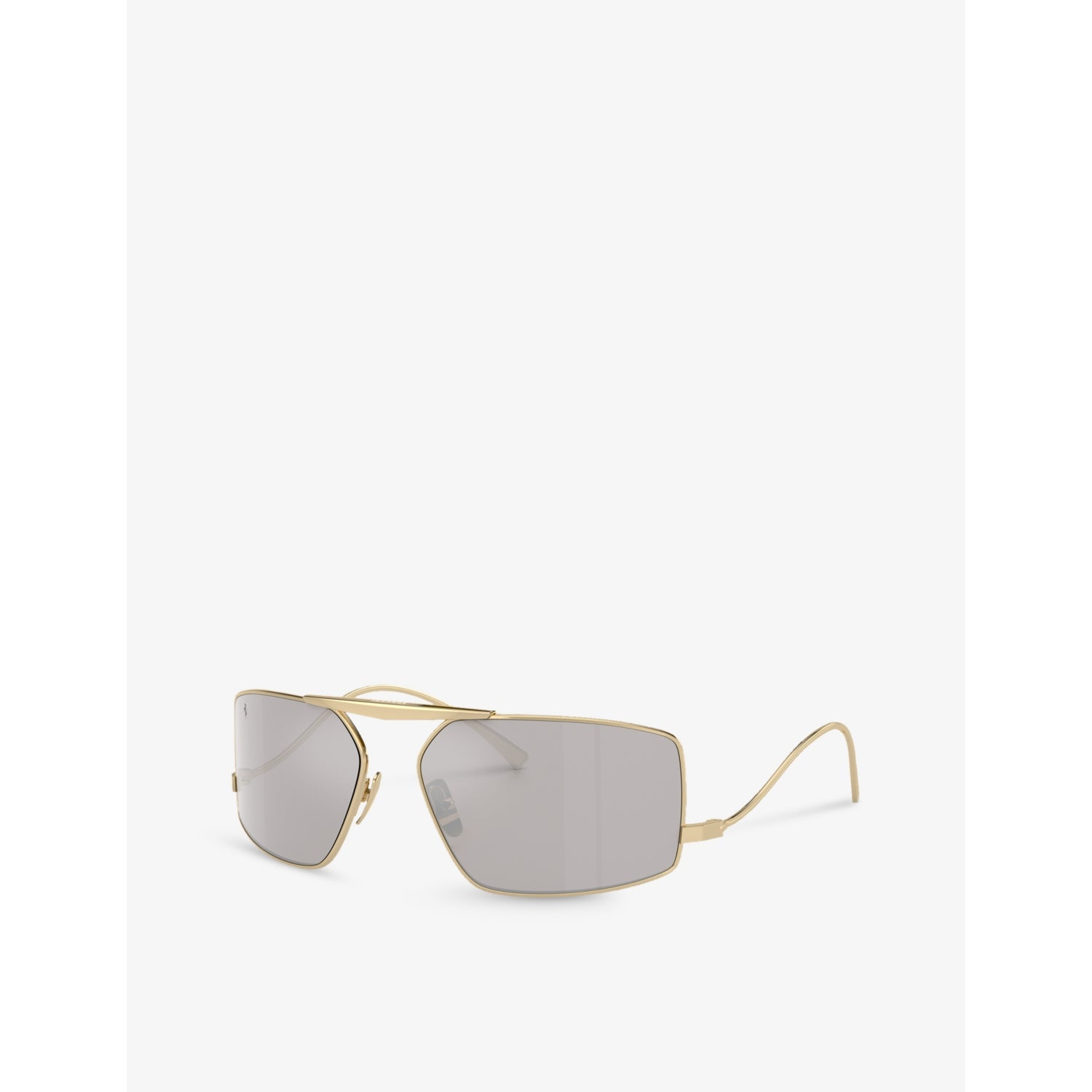 Ferrari FH1008 metal sunglasses with irregular frame, (British brand)