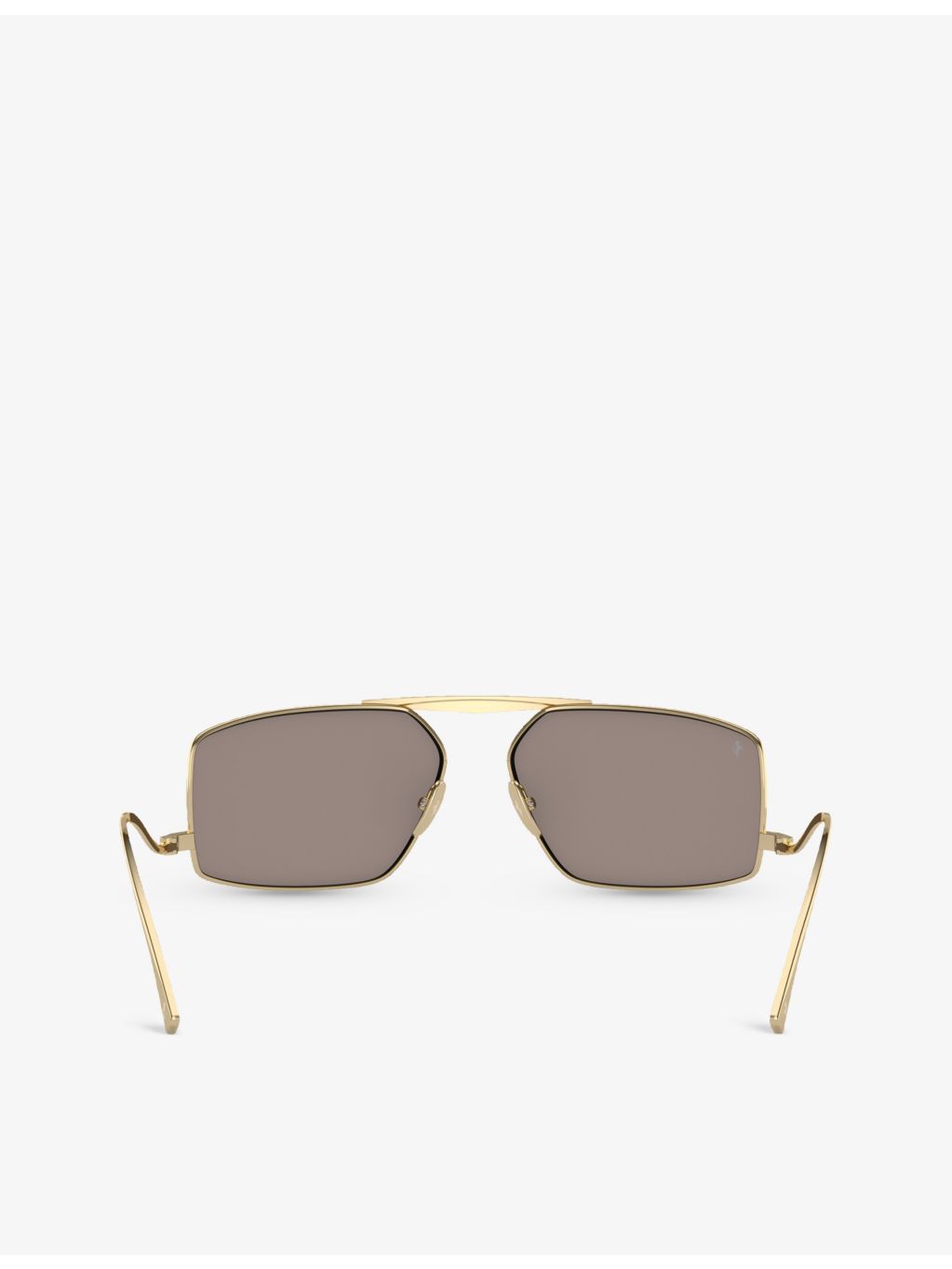 Ferrari FH1008 metal sunglasses with irregular frame, (British brand)