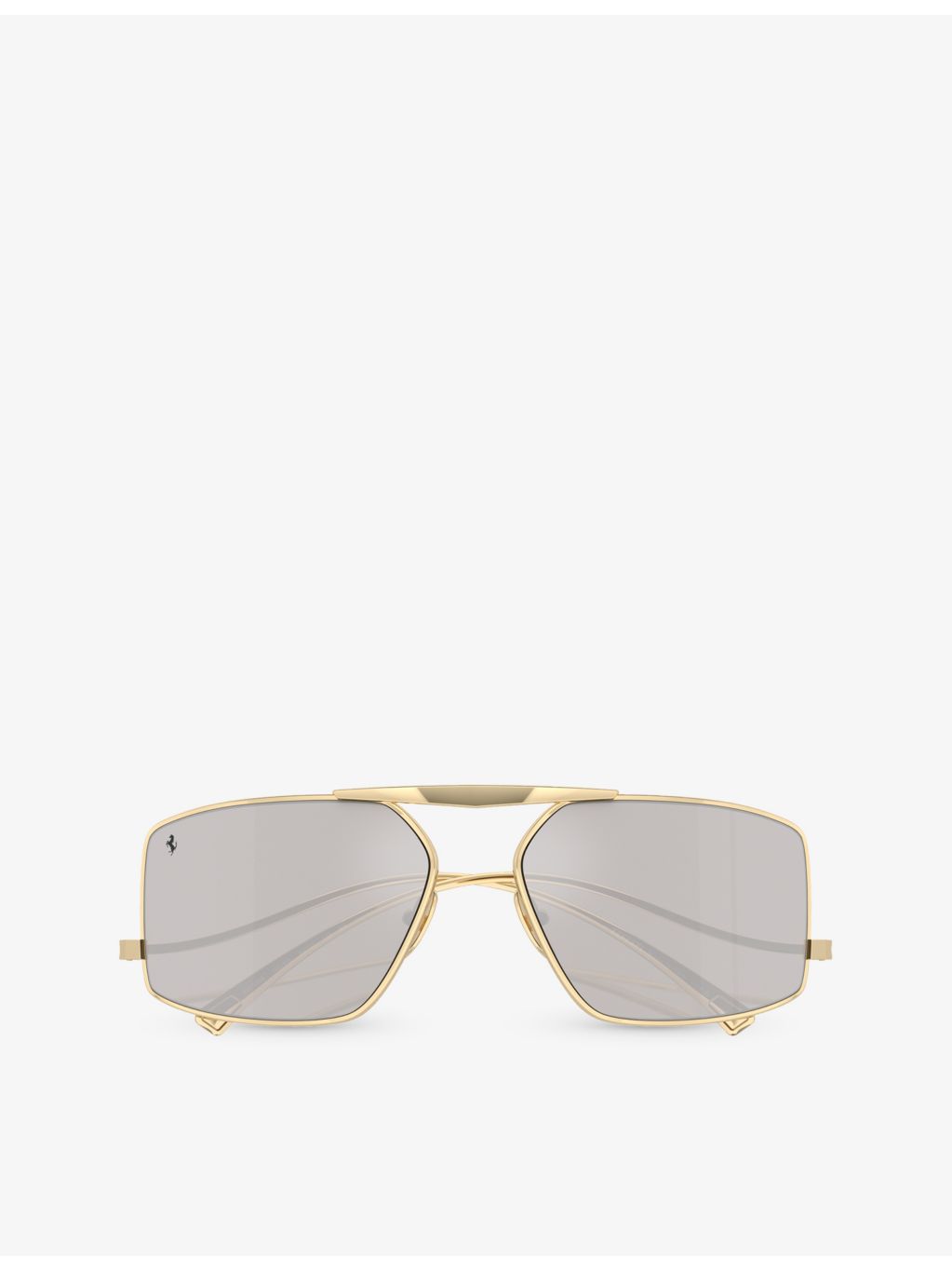 Ferrari FH1008 metal sunglasses with irregular frame, (British brand)