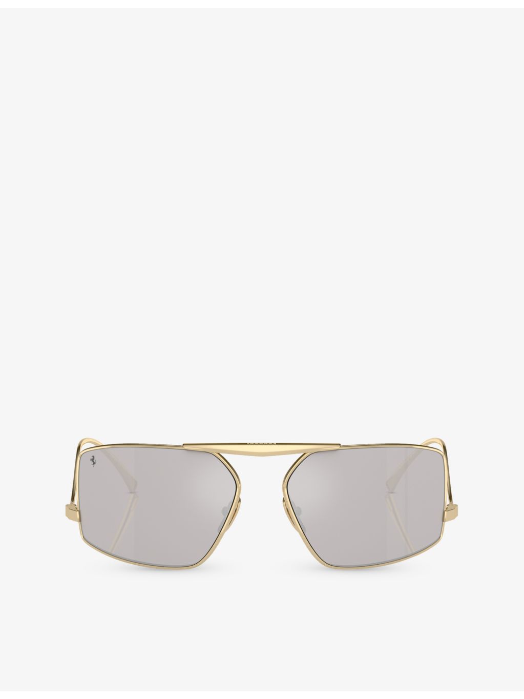 Ferrari FH1008 metal sunglasses with irregular frame, (British brand)