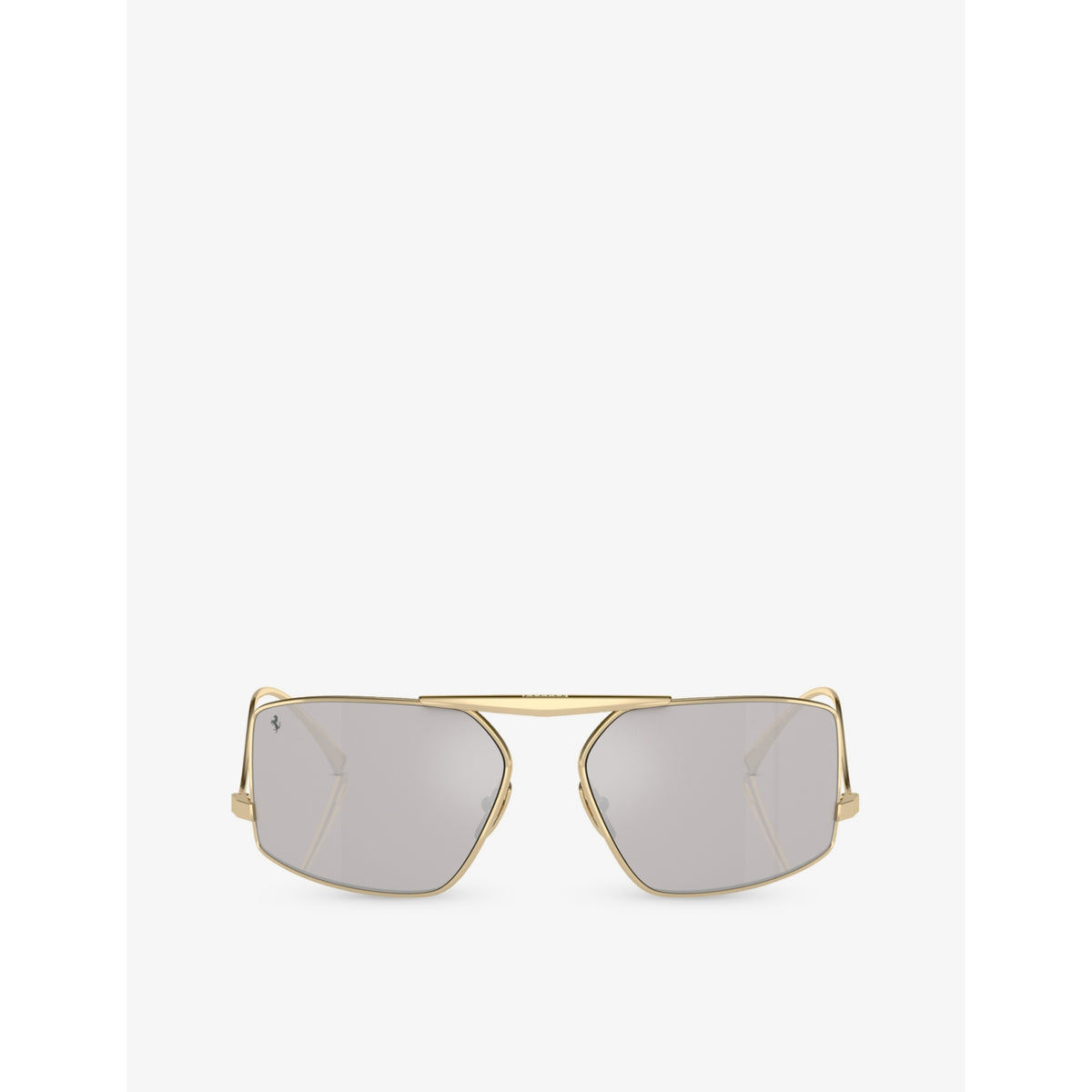 Ferrari FH1008 metal sunglasses with irregular frame, (British brand)